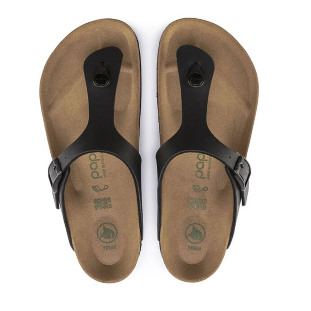 NEW NWT Birkenstock - Papillio Gizeh Platform Vegan Black - 2 Sizes Available - Picture 13 of 16